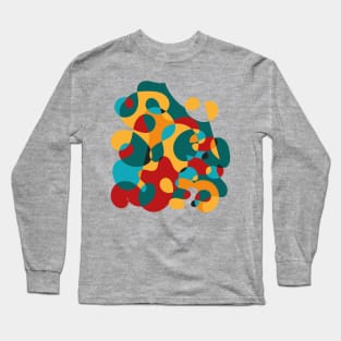 Surreal Shapes (Miro Inspired) Long Sleeve T-Shirt